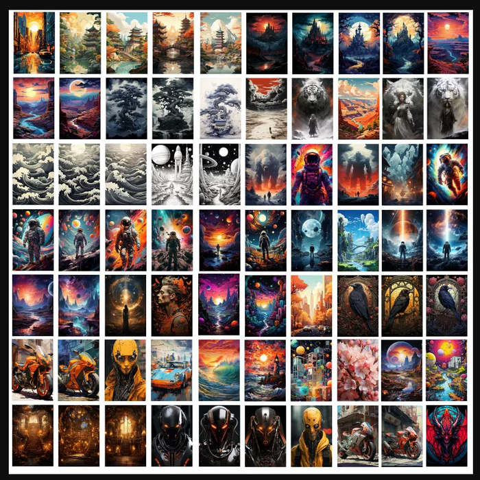 4000+  Mega Bundle Posters & Digital Art Design